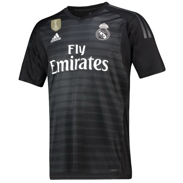 Tailandia Camiseta Real Madrid 1ª Portero 2018-2019 Negro